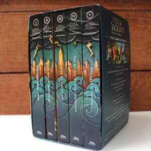 Percy Jackson and the Olympians: 5 Books Boxed Set by Rick Riordan Collection
